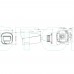 IP-видеокамера 4MP TVT TD-9442C4(AZ/PE/WR2) Full Color f=2.8-12mm с микрофоном